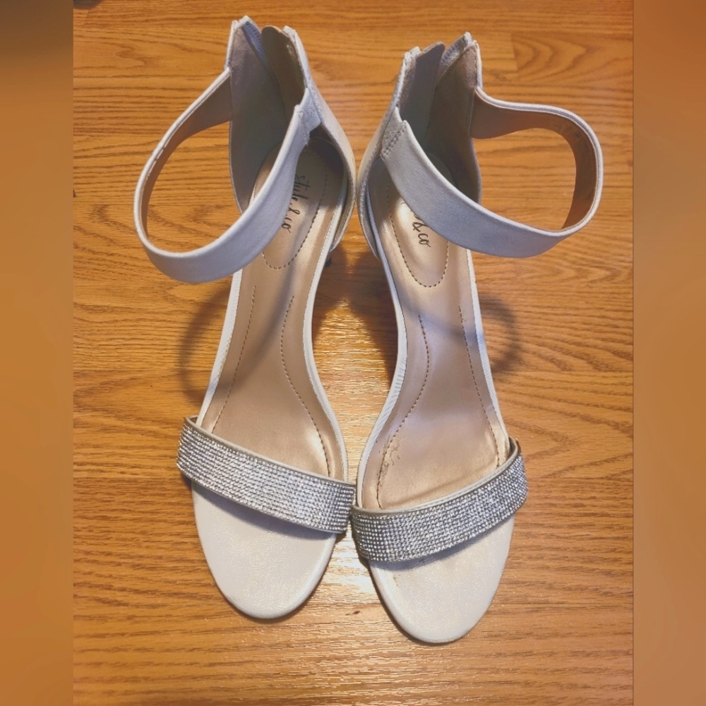 Style & Co Philly's Two Piece Evening Sandals/Heels